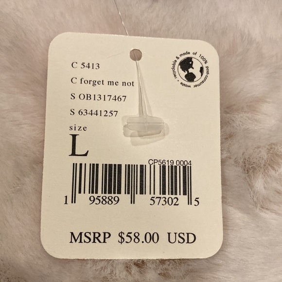 Free People Down The Line Bra Blue Ruffle Size Large - Picture 8 of 11